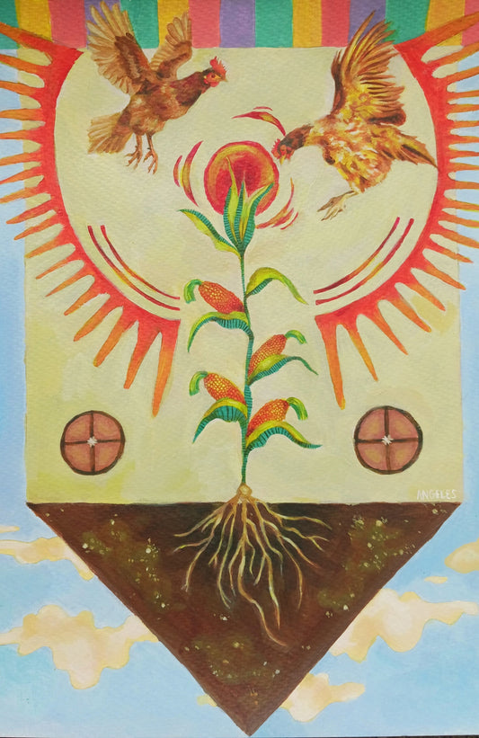 "A Space of Renewal Seeds" postcard