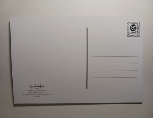 "Grief" postcard