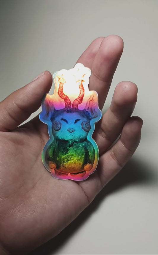 Holographic "Phxyran" sticker